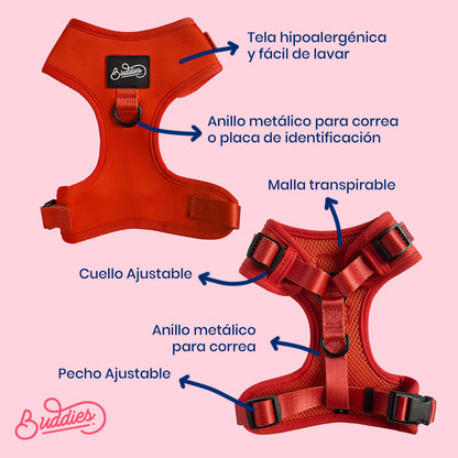 Pechera Ajustable Basic Red